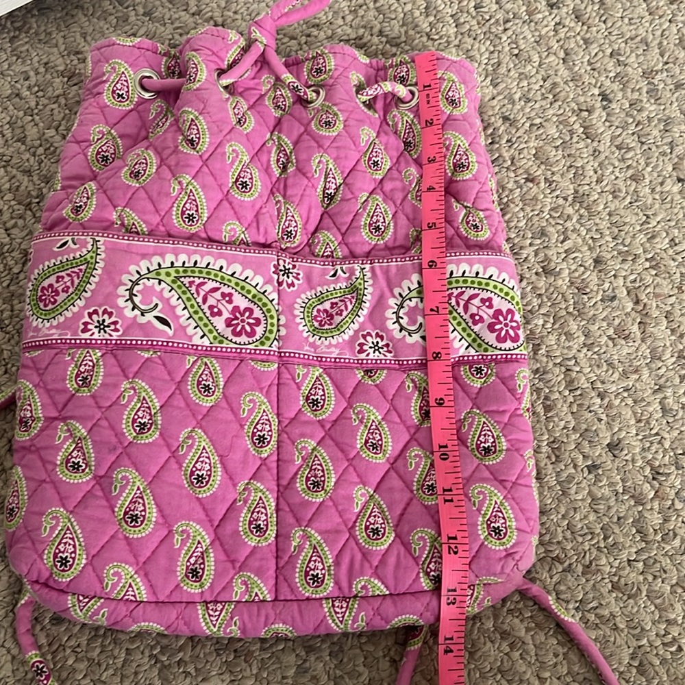 Small Vera Bradley Drawstring Backpack - image 6